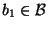 $b_1\in {\cal B}$