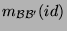 $m_{{\cal B}{\cal B}'}(id)$