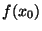 $f(x_0)$