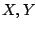 $X,Y$